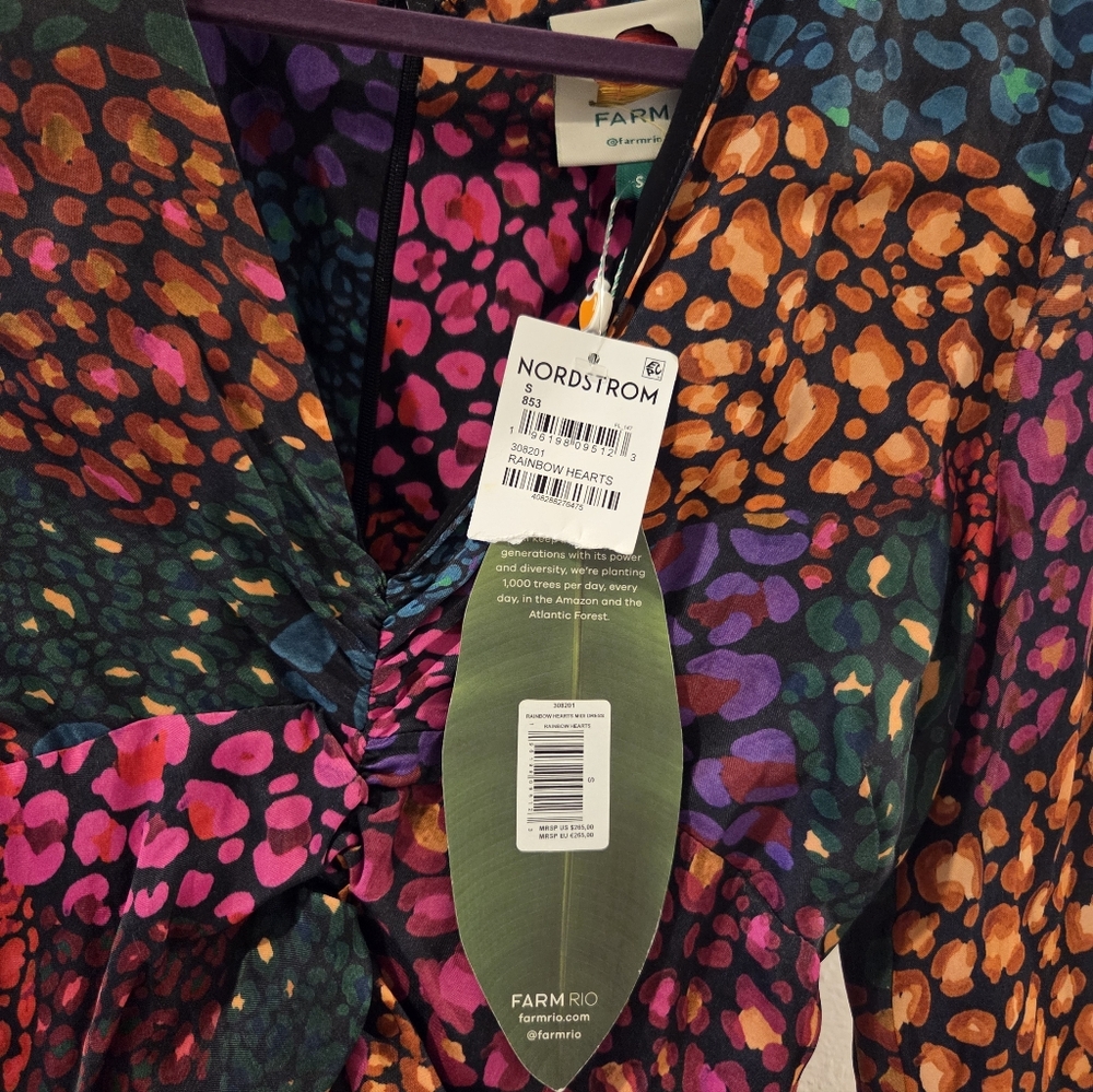 Boho Colorful Dress By Farmrio - Picture 2 of 14